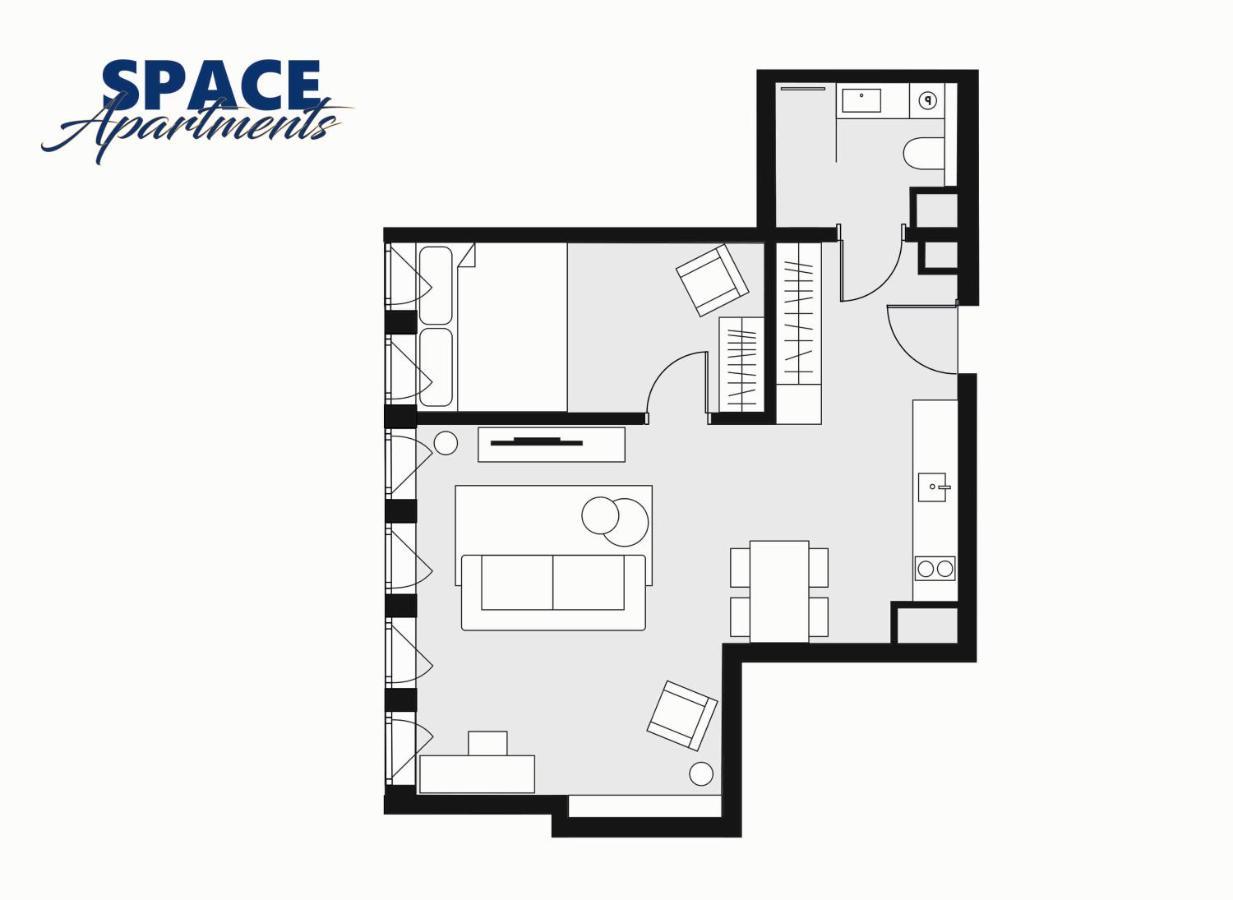 Space Apartments Щецин Экстерьер фото